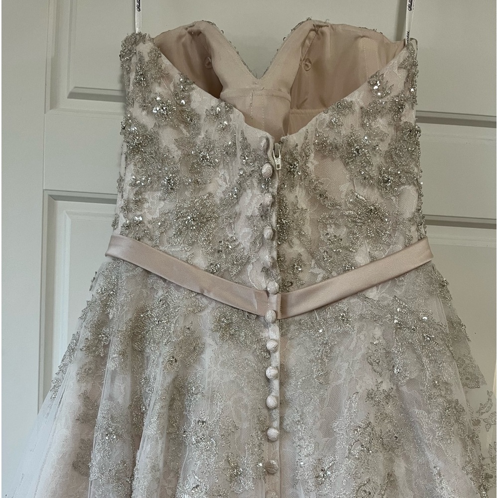 Size 6 Ivory Stella York Wedding Dress - Picture 9 of 14